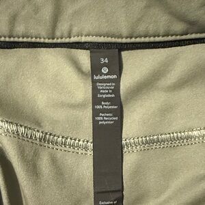 lululemon athletica Men's Olive Green Joggers